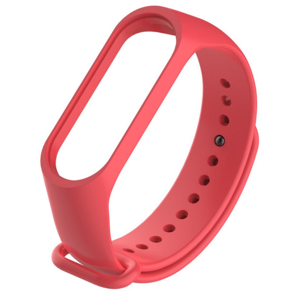 Xiaomi Mi Band 3/4 Armband i silikon, röd