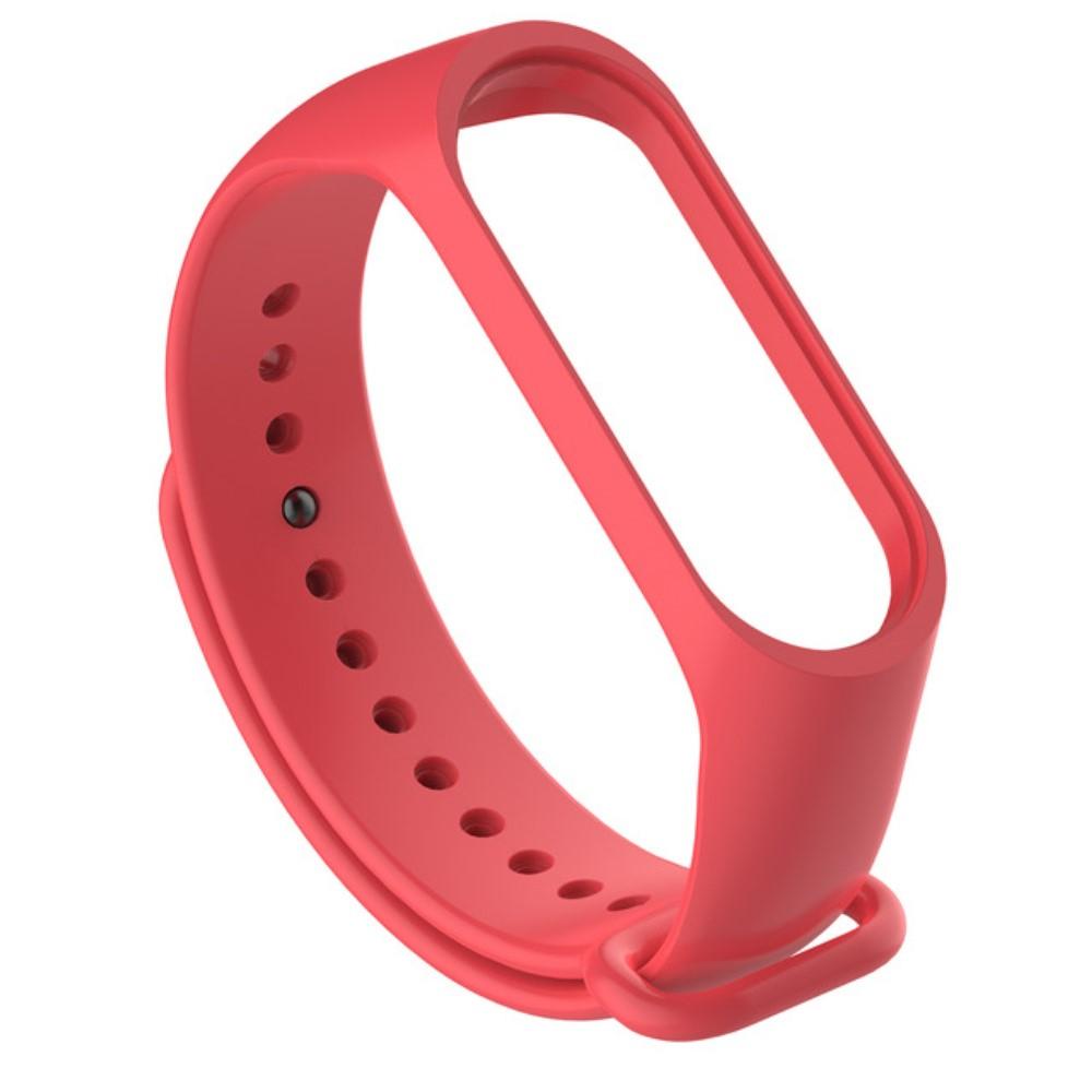 Xiaomi Mi Band 3/4 Armband i silikon, röd