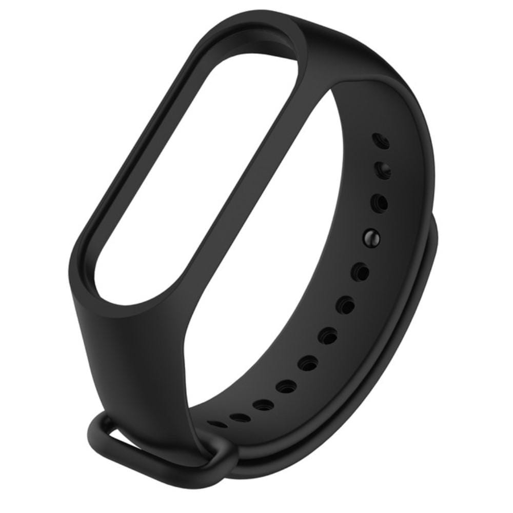 Xiaomi Mi Band 3/4 Armband i silikon, svart