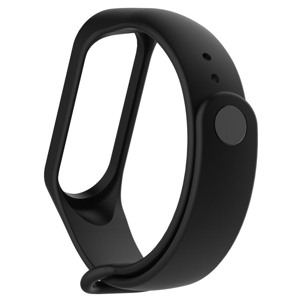 Xiaomi Mi Band 3/4 Armband i silikon, svart