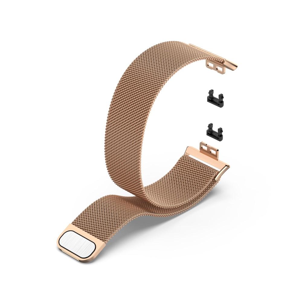 Huawei Watch Fit Armband Milanese Loop, roséguld