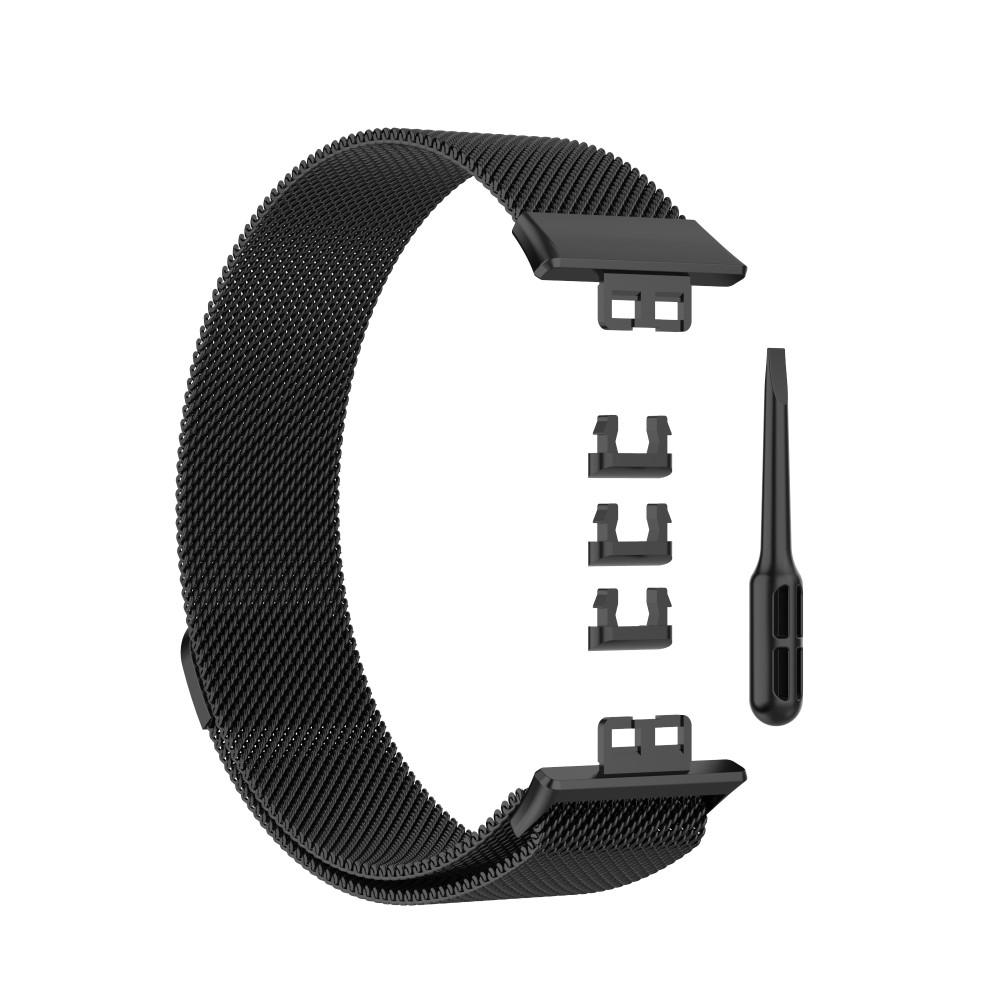 Huawei Watch Fit Armband Milanese Loop, svart