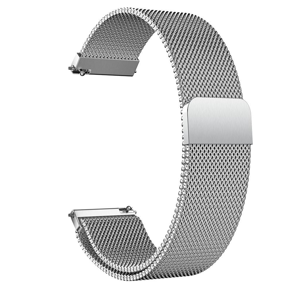 Huawei Watch GT 2/3 42mm Armband Milanese Loop, silver