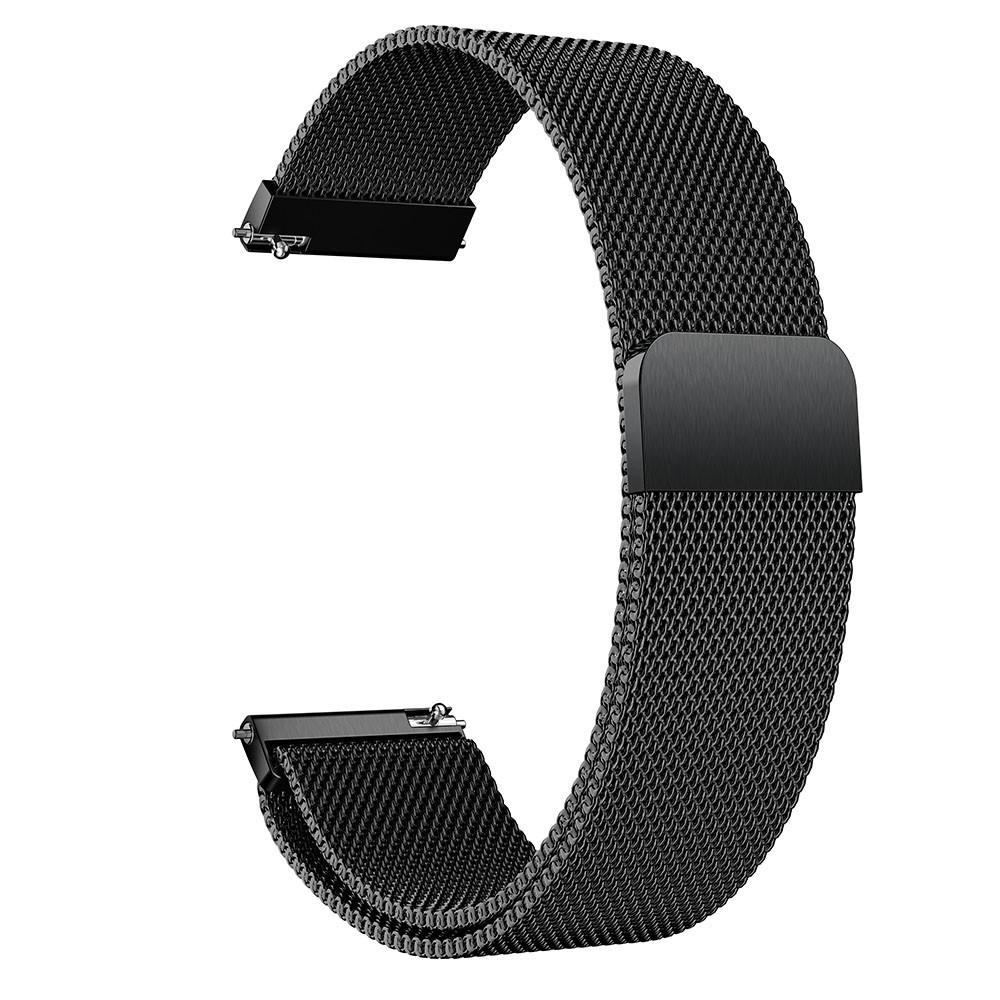 Huawei Watch GT 2/3 42mm Armband Milanese Loop, svart