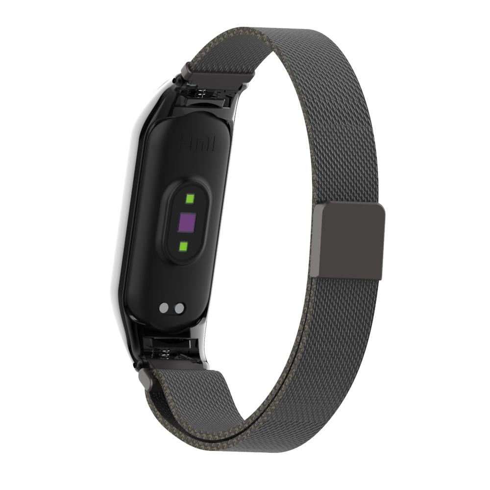 Xiaomi Mi Band 5/6 Armband Milanese Loop, svart