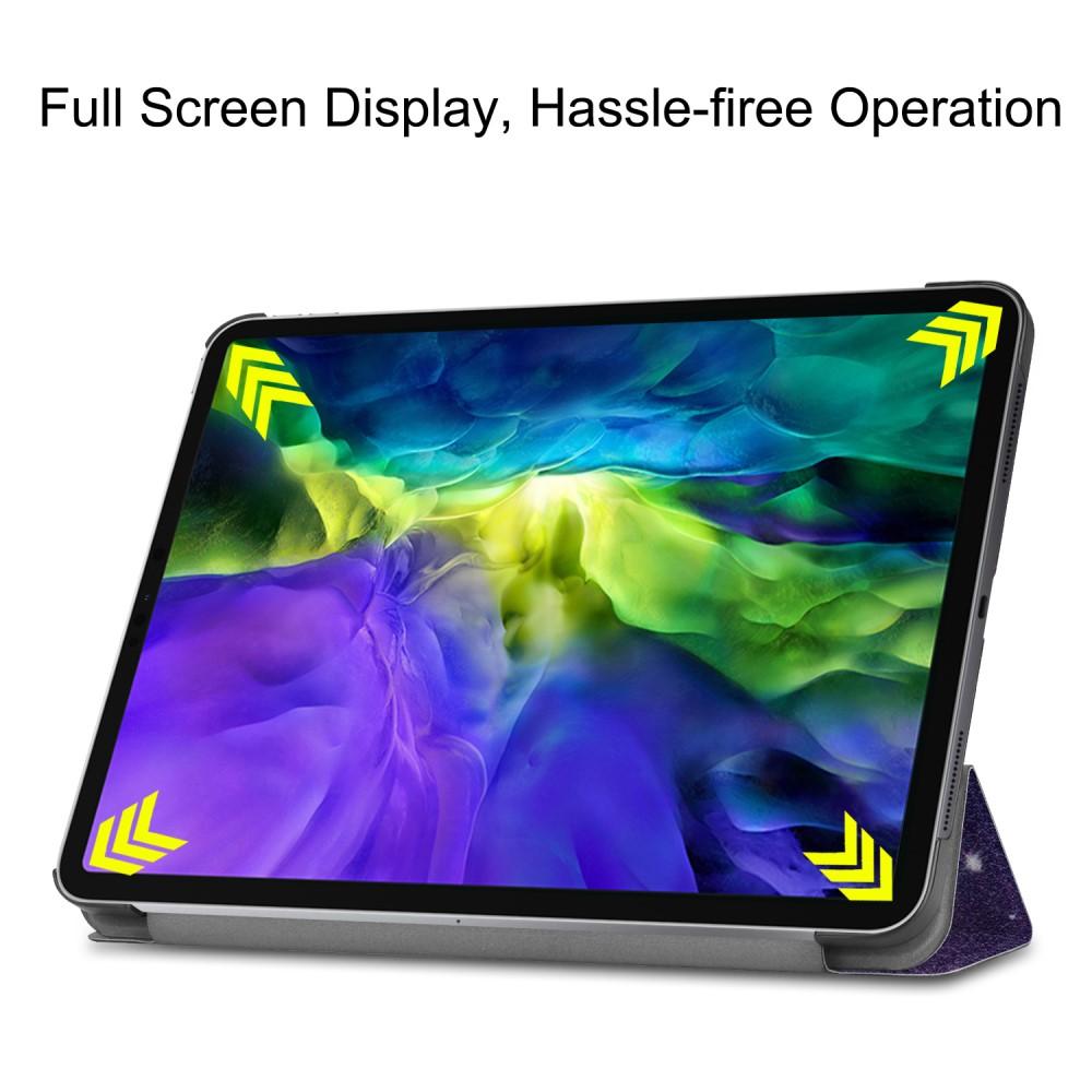 Apple iPad Pro 11 1st Gen (2018) Tri-Fold Fodral, Flerfärgad/Mönster