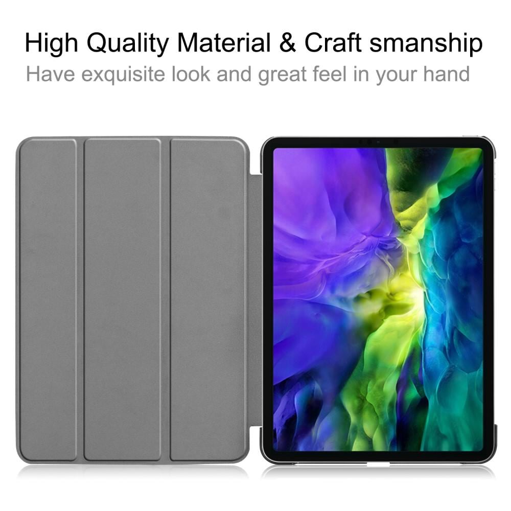 iPad Pro 11 2nd Gen (2020) Tri-Fold Fodral, svart