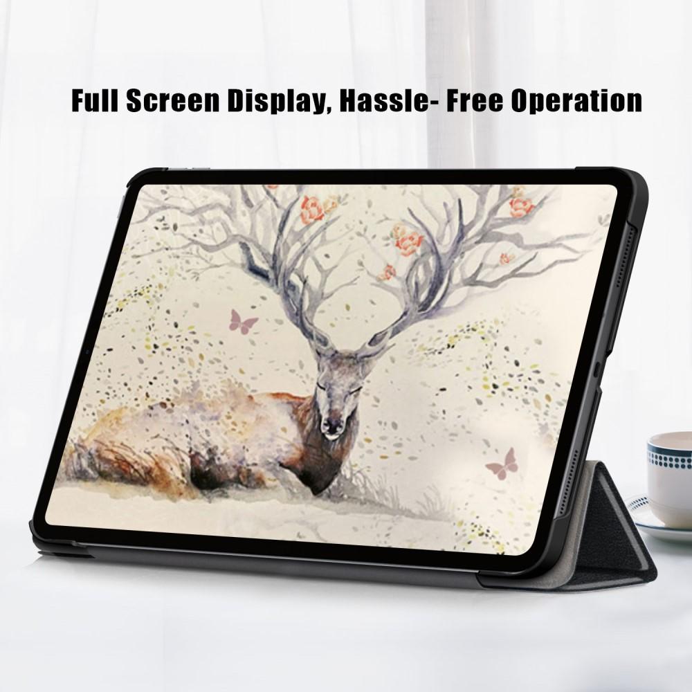 iPad Air 10.9 5th Gen (2022) Tri-Fold Fodral, svart