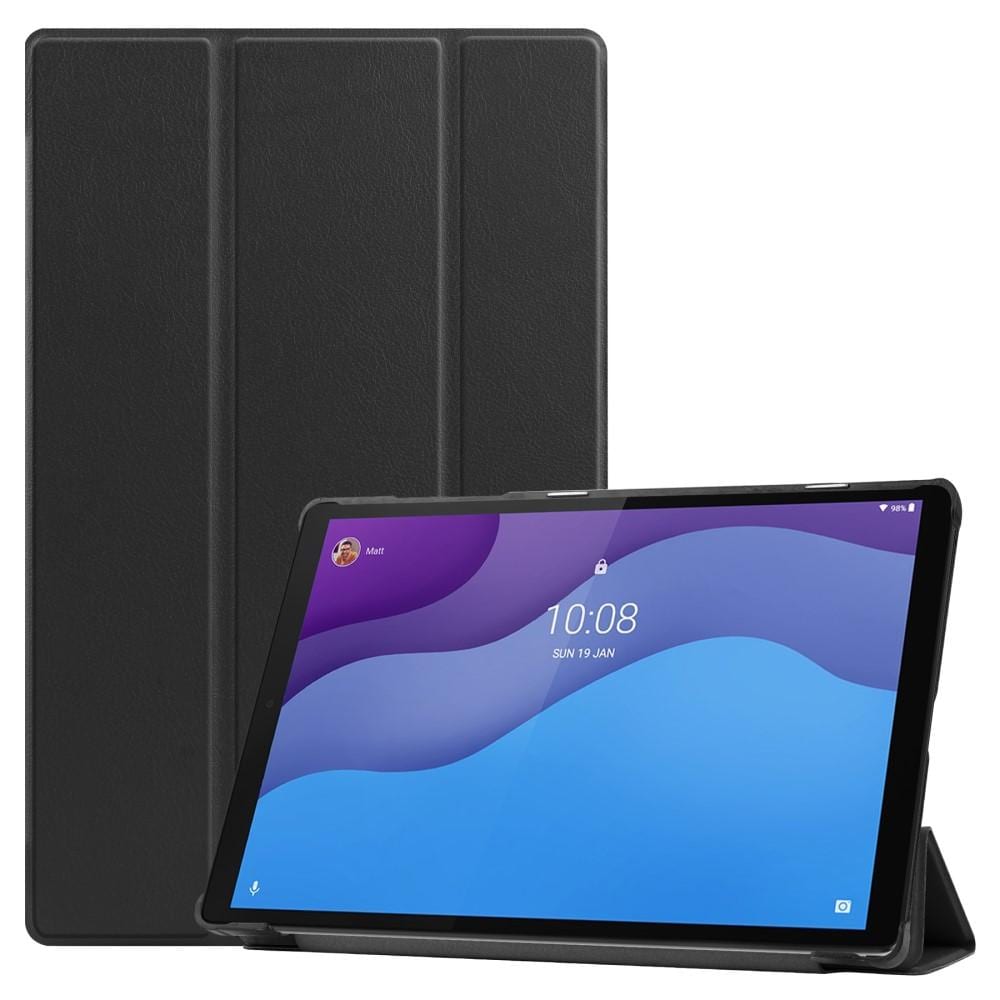 Lenovo Tab M10 HD (2nd Gen) Tri-Fold Fodral, svart