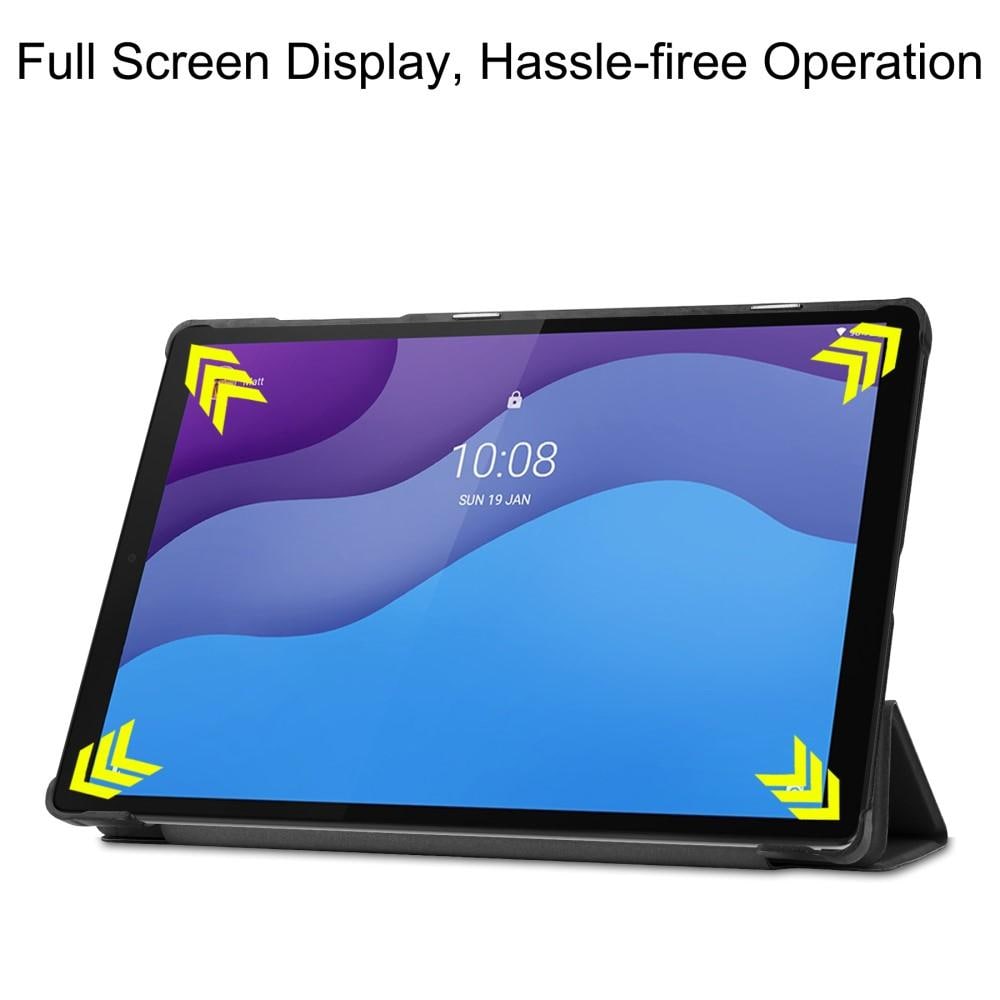 Lenovo Tab M10 HD (2nd Gen) Tri-Fold Fodral, svart