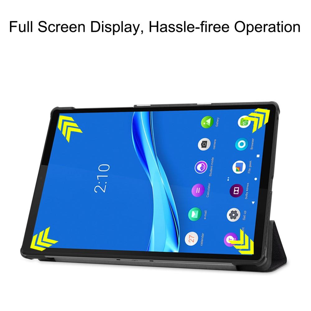Lenovo Tab M10 FHD Plus (2nd Gen) 10.3 Tri-Fold Fodral, Flerfärgad/Mönster