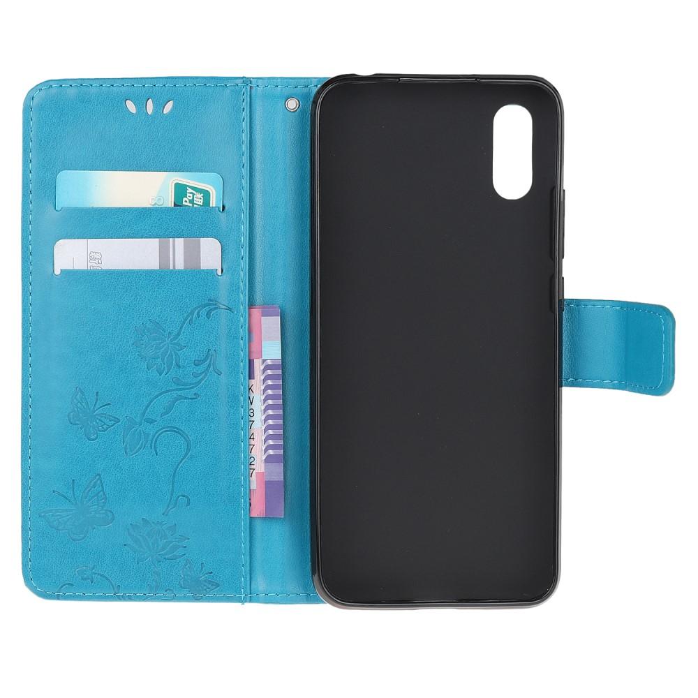 Samsung Galaxy Xcover 5 Mobilfodral med fjärilar, Blå
