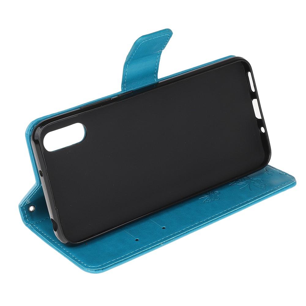 Samsung Galaxy Xcover 5 Mobilfodral med fjärilar, Blå