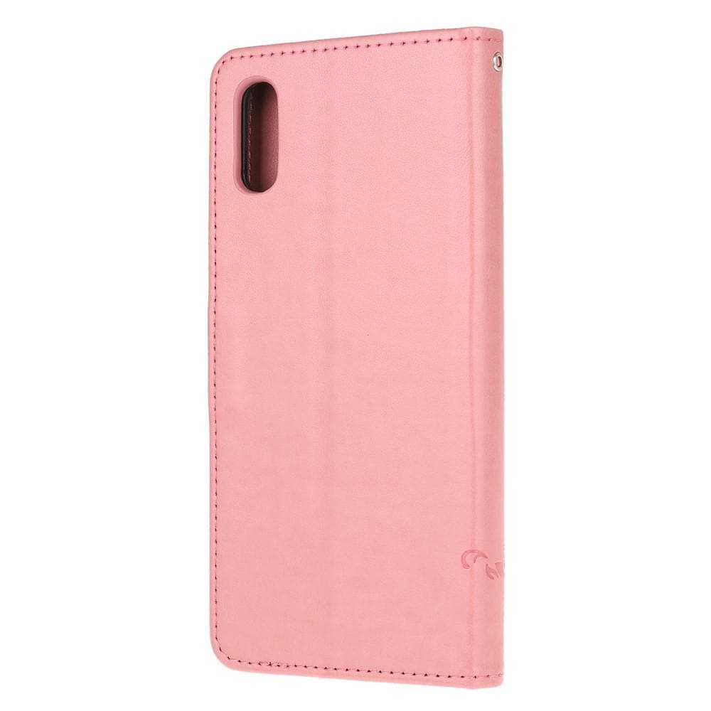 Samsung Galaxy Xcover 5 Mobilfodral med fjärilar, Rosa