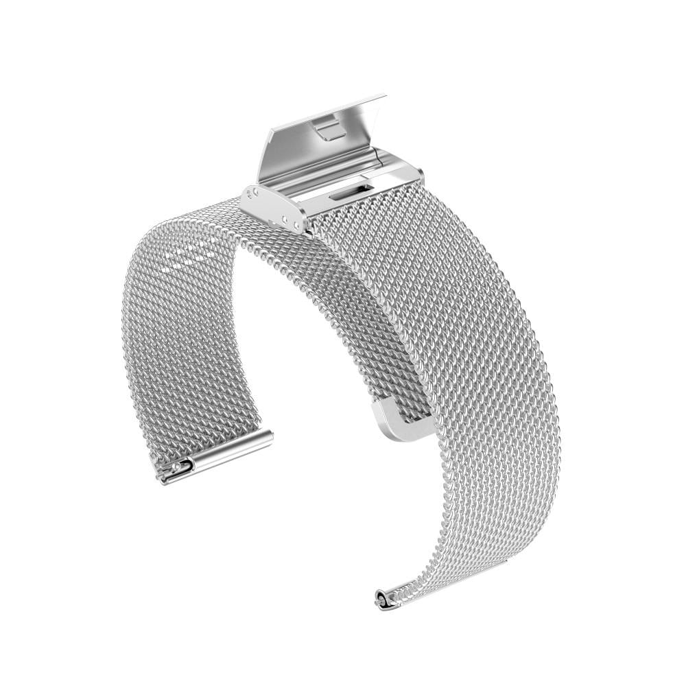 Polar Pacer Armband i mesh, silver