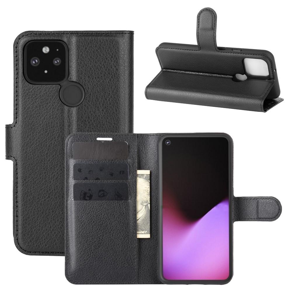 Google Pixel 4a 5G Enkelt mobilfodral, Svart