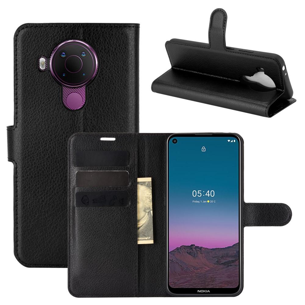 Nokia 5.4 Enkelt mobilfodral, Svart