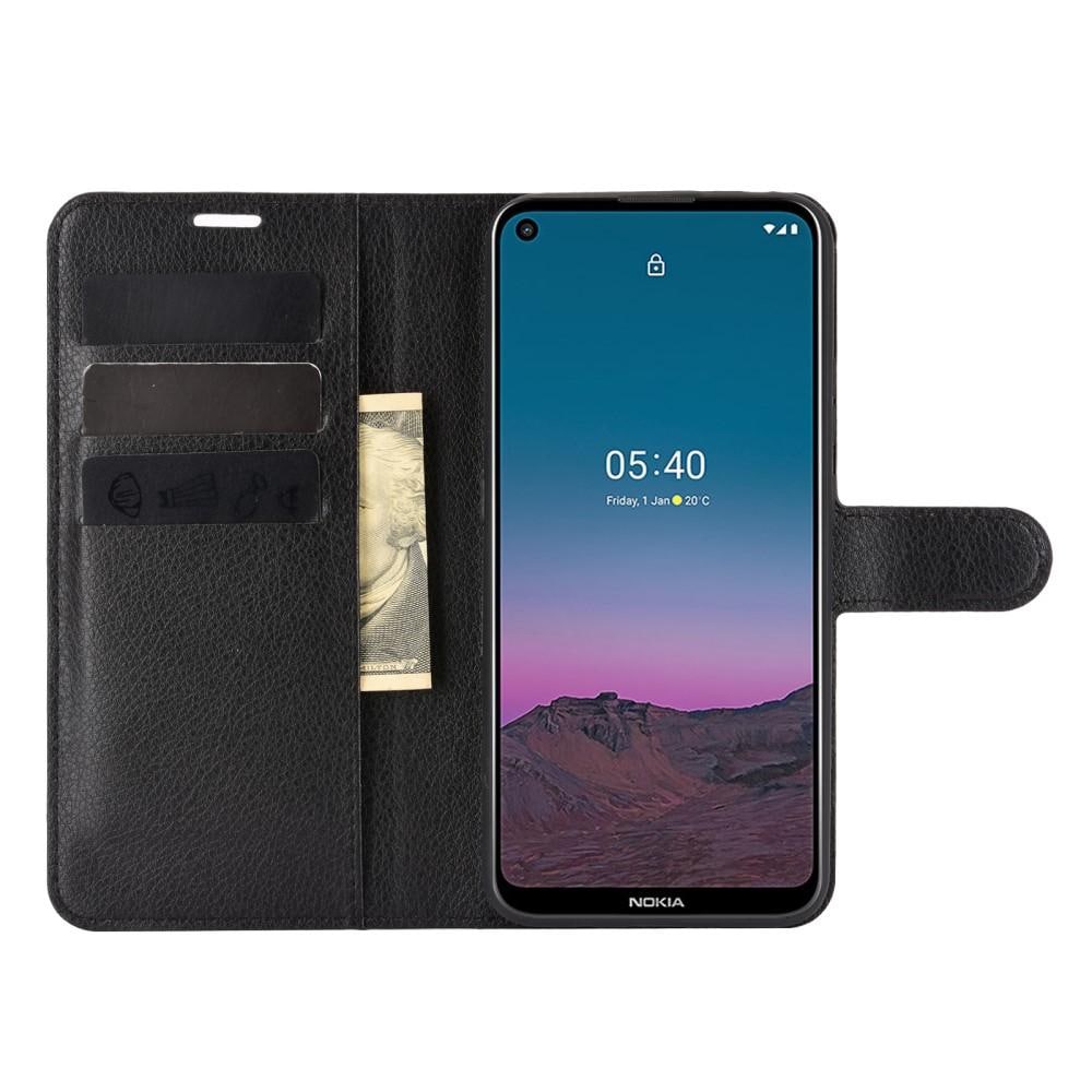Nokia 5.4 Enkelt mobilfodral, Svart