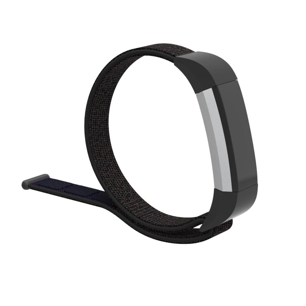Fitbit Alta HR/Alta Armband i nylon, Svart