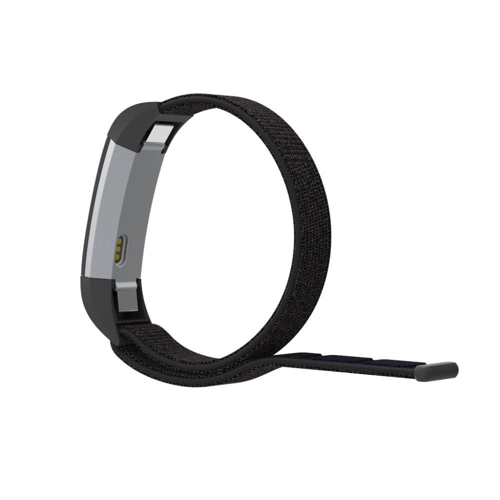 Fitbit Alta/Alta HR Armband i nylon, svart