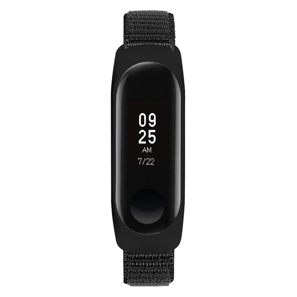 Xiaomi Mi Band 4/Mi Band 3 Armband i nylon, Svart