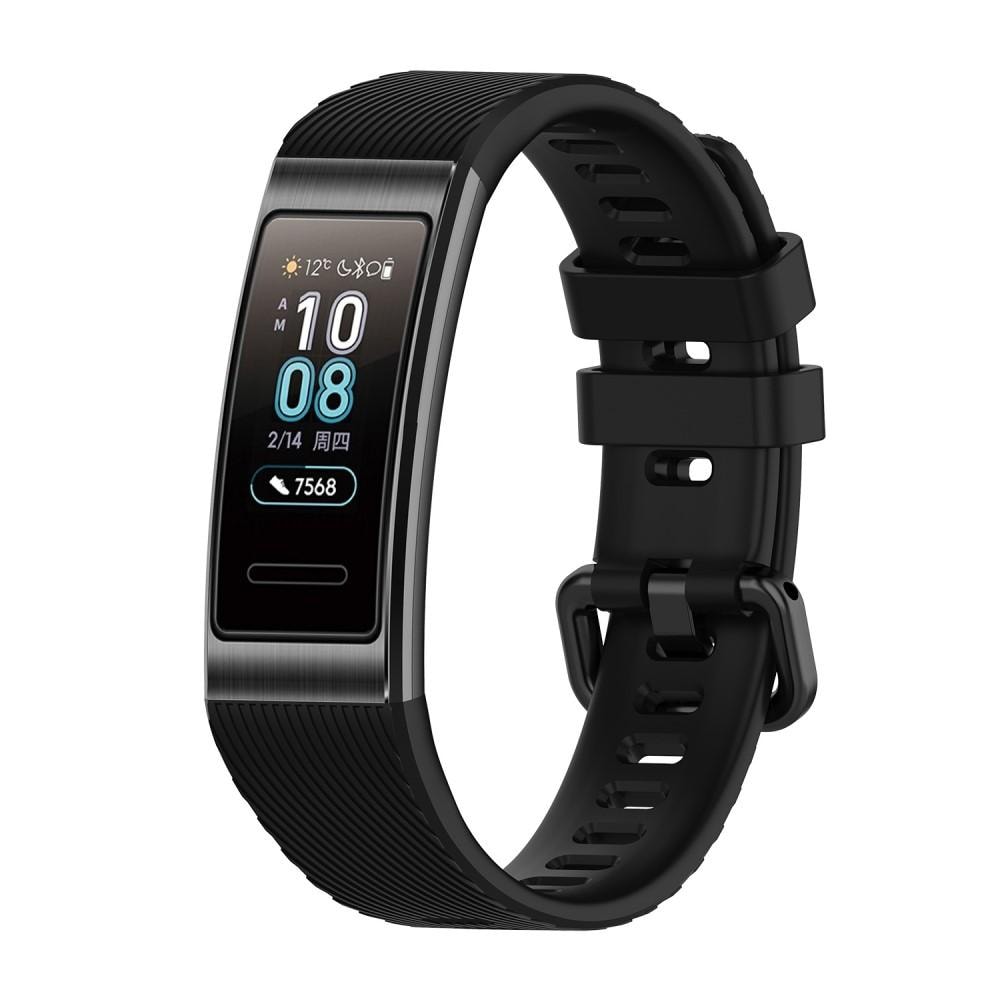 Huawei Band 3/3 Pro Armband i silikon, svart