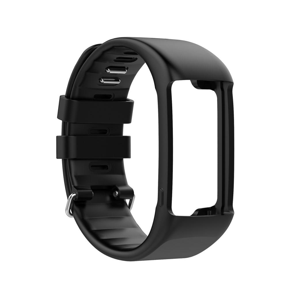 Polar A360/A370 Armband i silikon, svart