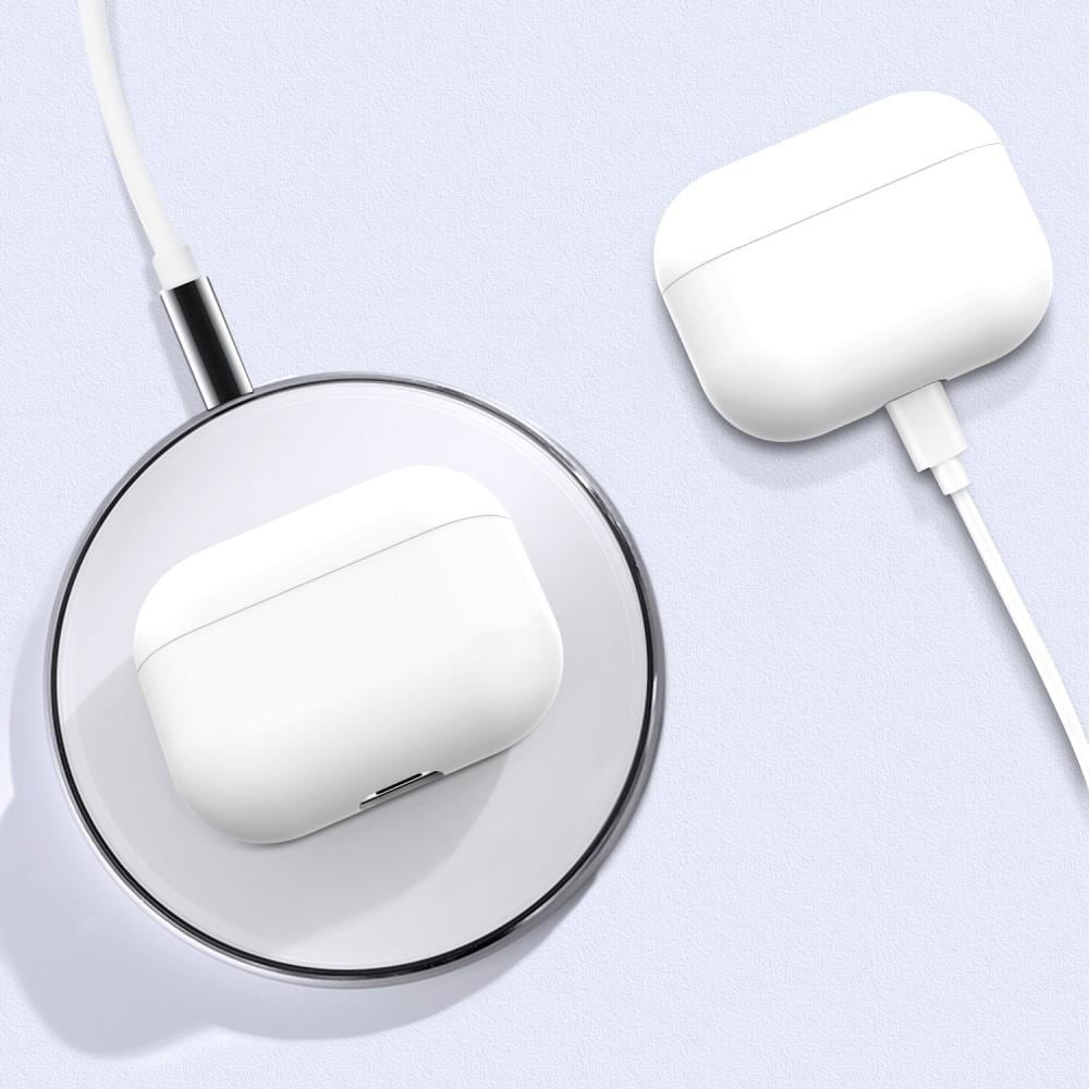 AirPods Pro Tunt silikonskal, vit