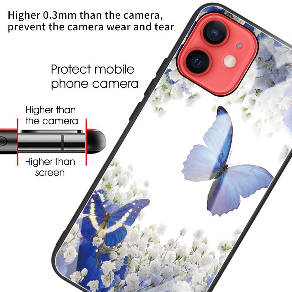 Apple iPhone 11 Mobilskal med baksida av glas, Flerfärgad/Mönster