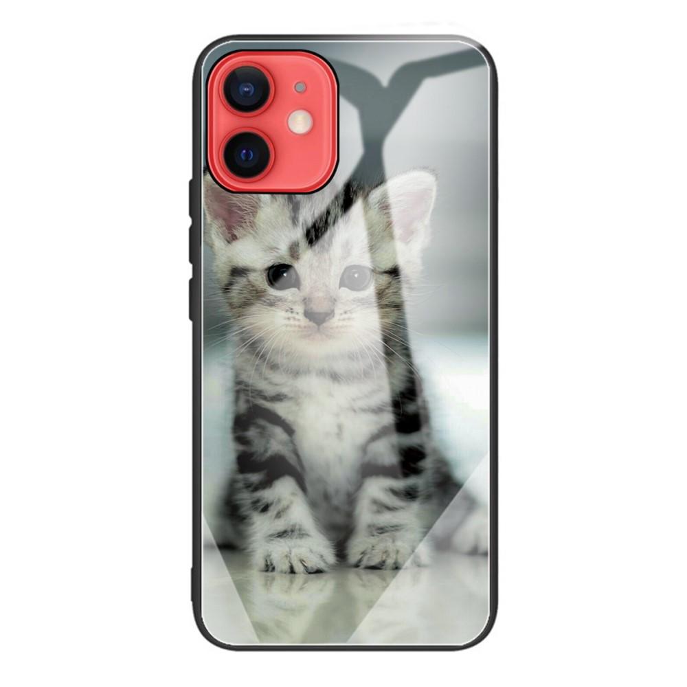 Apple iPhone 12 Mini Mobilskal med baksida av glas, Flerfärgad/Mönster