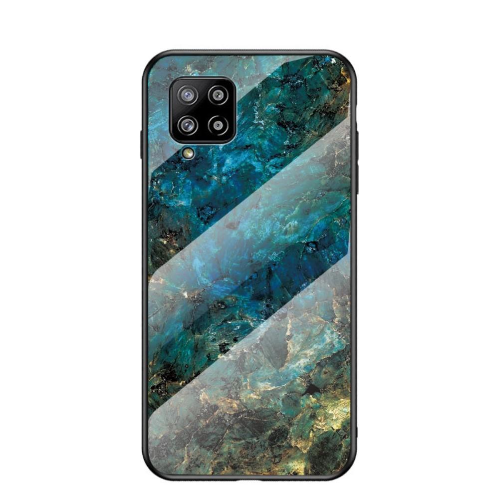 Samsung Galaxy A42 5G Mobilskal med baksida av glas, emerald