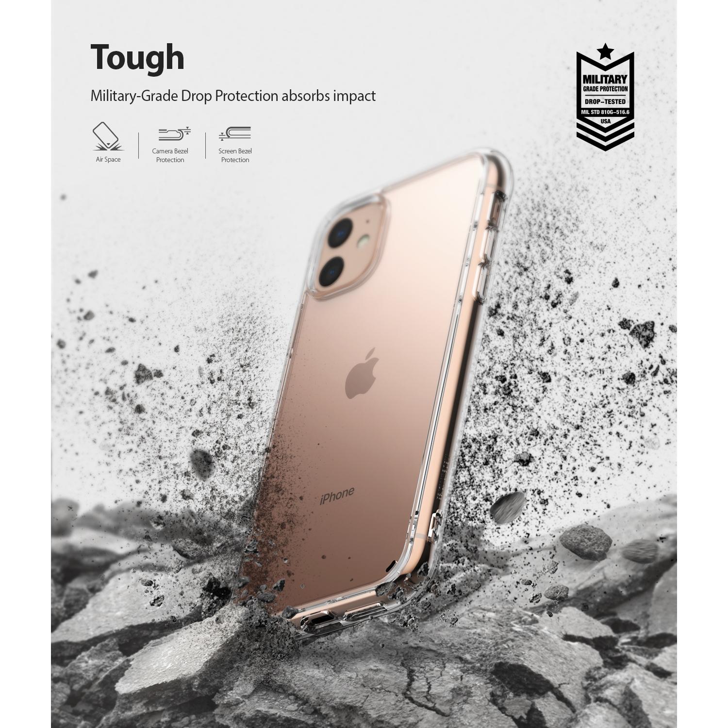 iPhone 11 Fusion skal, genomskinlig