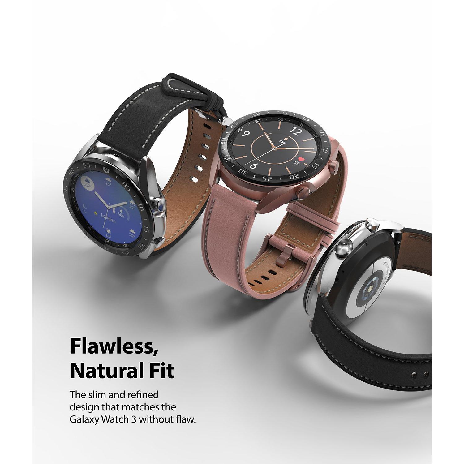 Samsung Galaxy Watch 3 41mm Skyddsram - Bezel Styling Svart