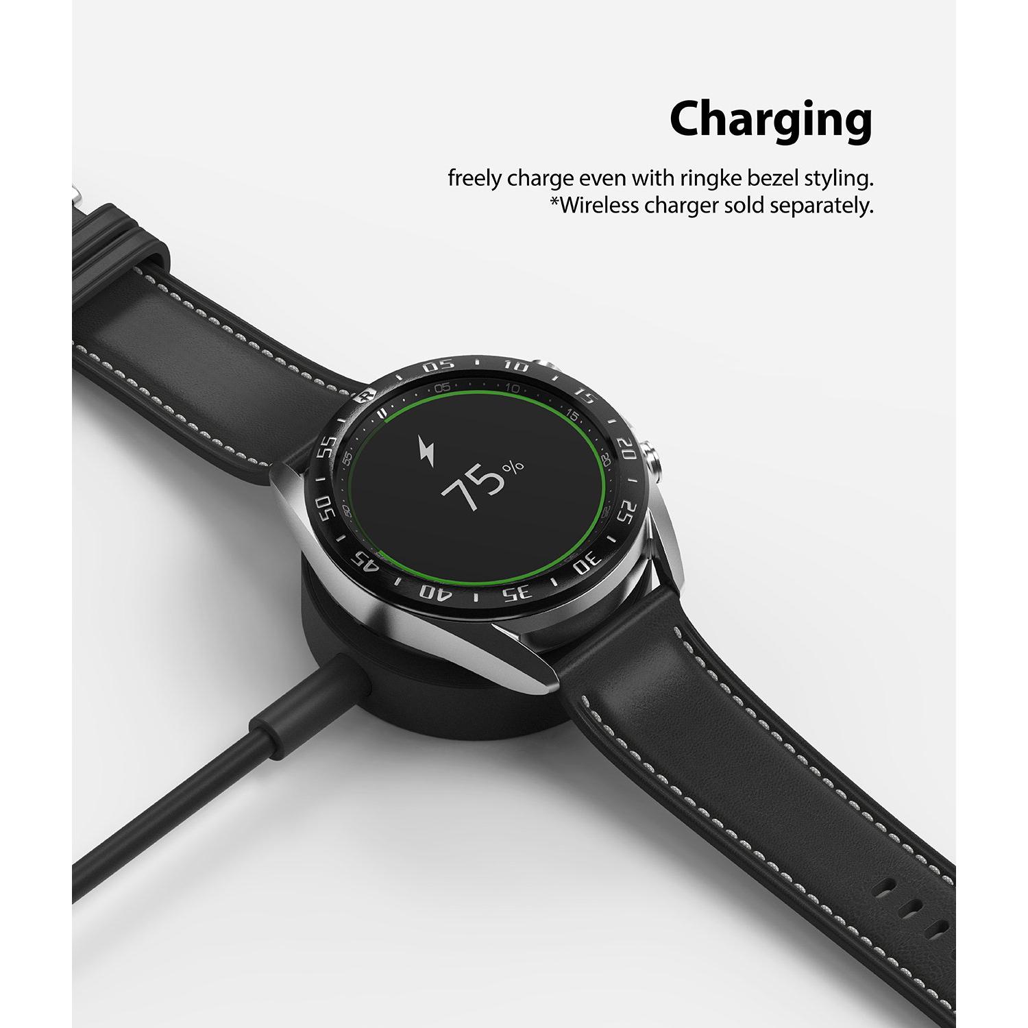 Samsung Galaxy Watch 3 41mm Skyddsram - Bezel Styling Svart