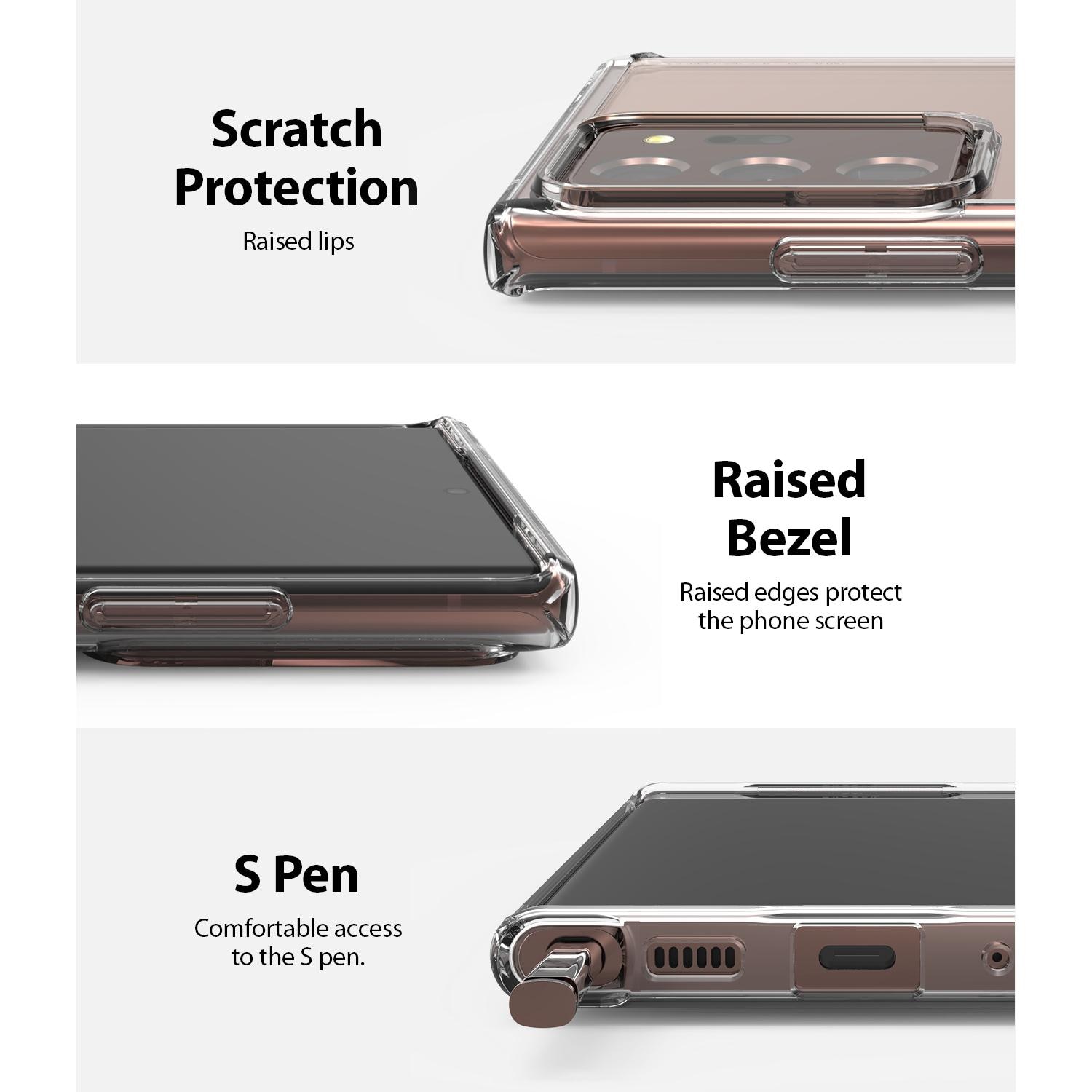Samsung Galaxy Note 20 Ultra Fusion skal, Genomskinlig