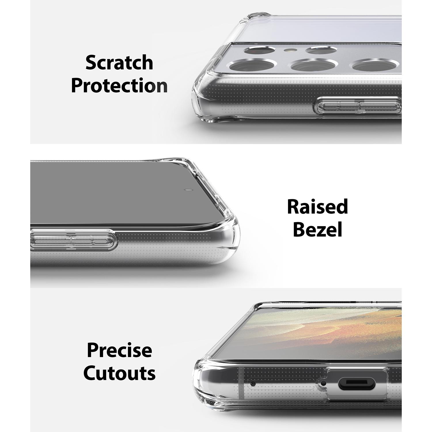 Samsung Galaxy S21 Ultra Fusion skal, Genomskinlig