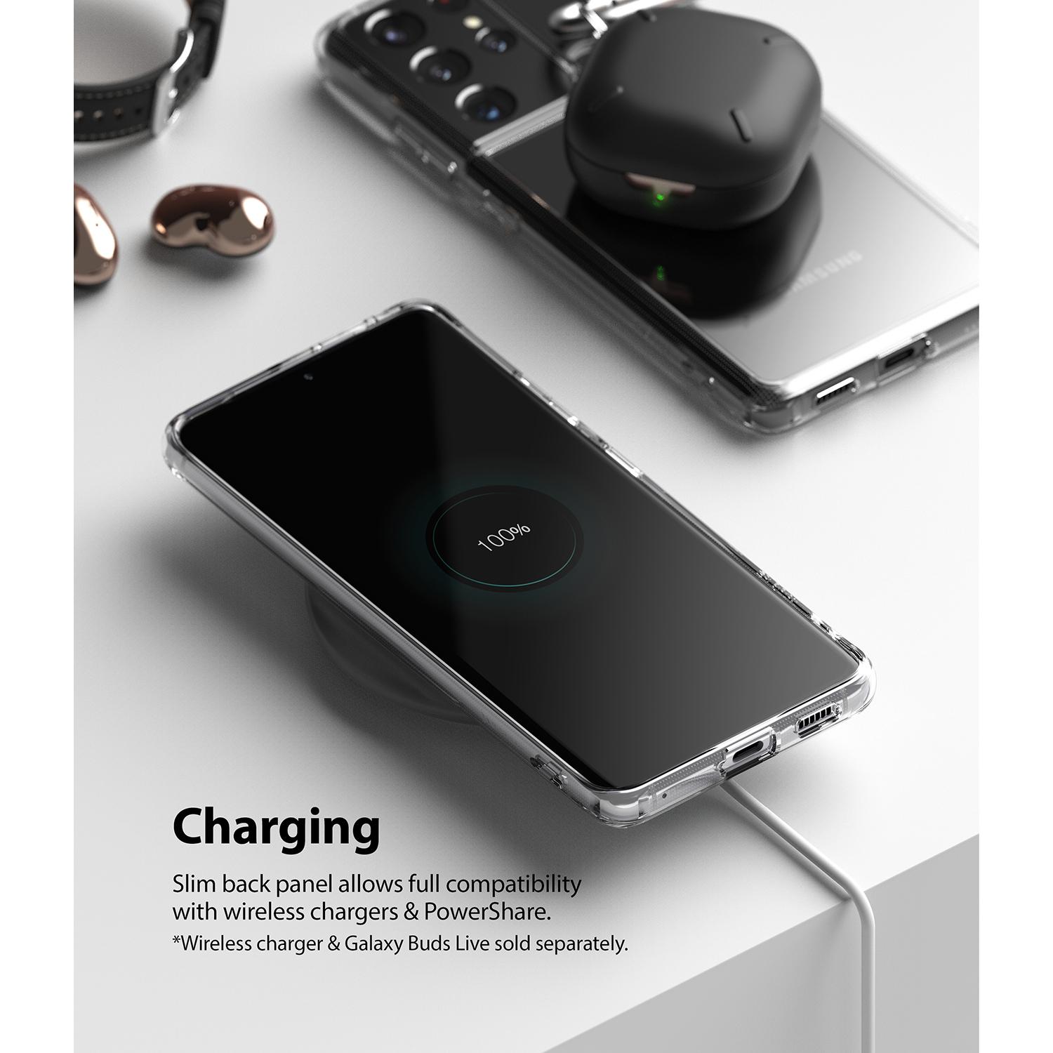 Samsung Galaxy S21 Ultra Fusion skal, Genomskinlig