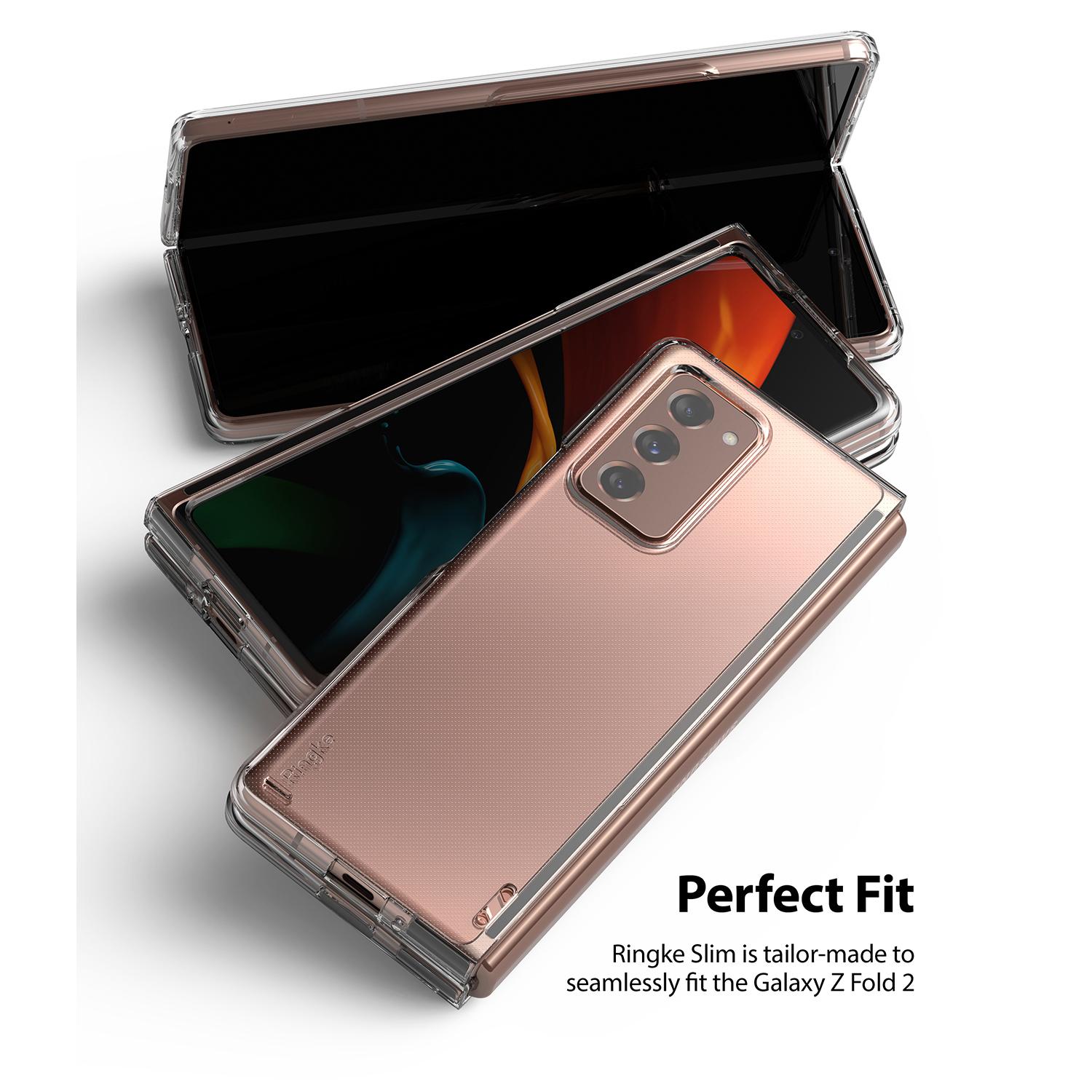 Samsung Galaxy Z Fold 2 Slim Skal, genomskinlig
