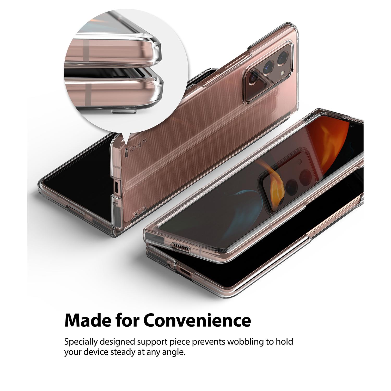 Samsung Galaxy Z Fold 2 Slim Skal, genomskinlig