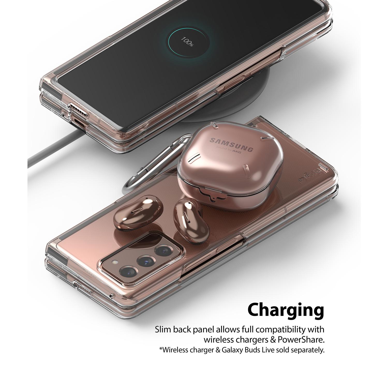 Samsung Galaxy Z Fold 2 Slim Skal, genomskinlig
