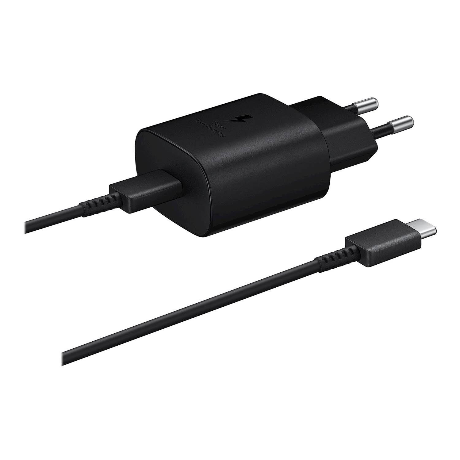 Mobilladdare USB-C Fast Charge PD 25W, svart