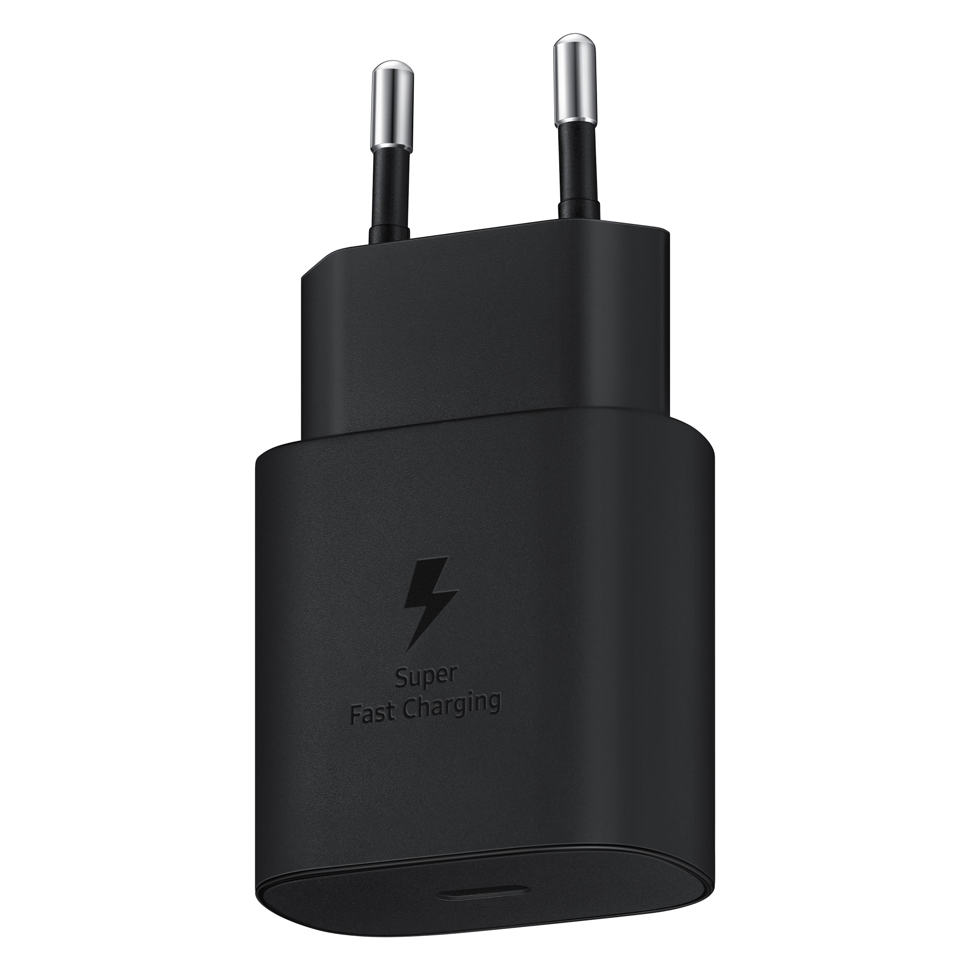 Väggladdare USB-C Fast Charge PD 25W, svart