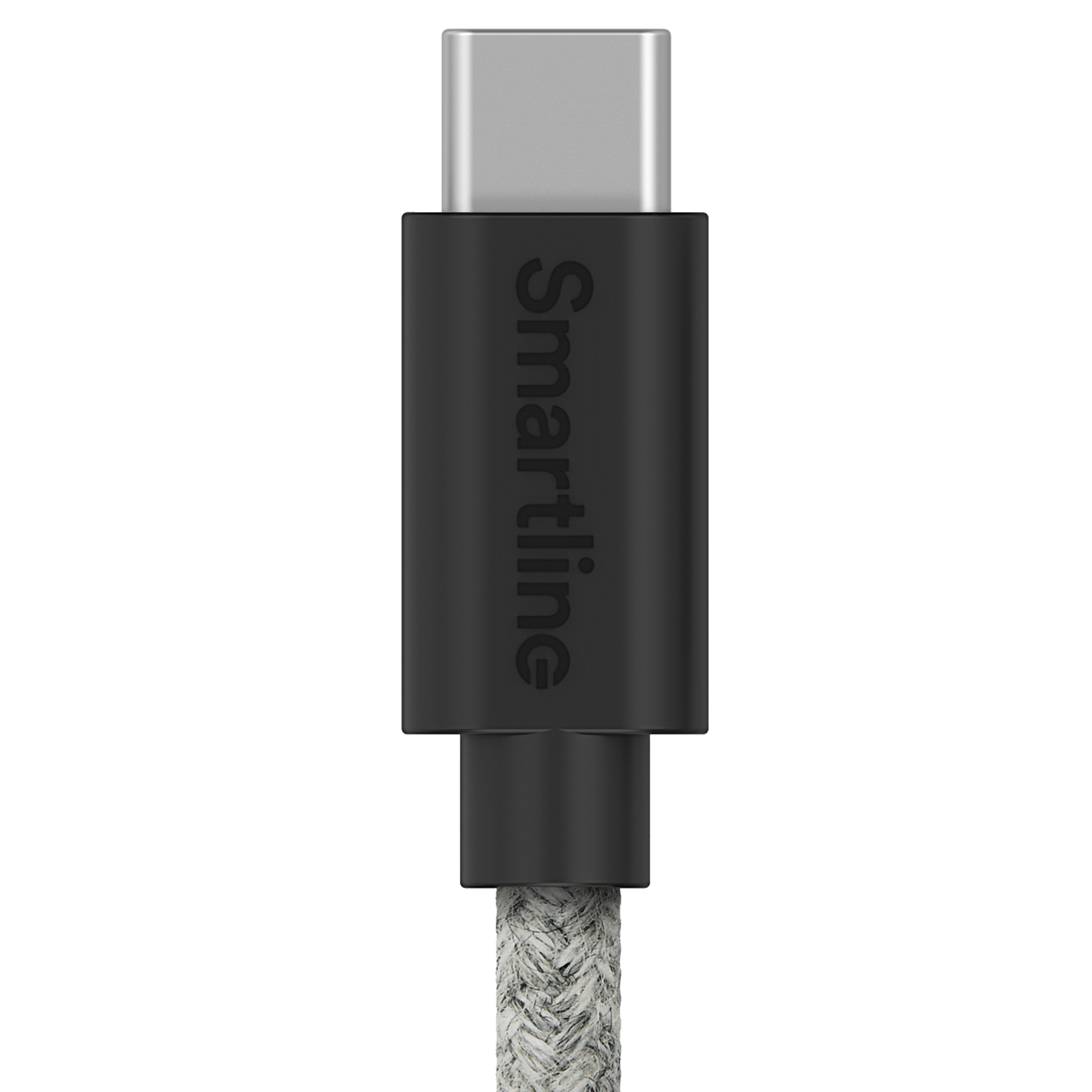 Fuzzy Laddningskabel 2m USB-C, grå