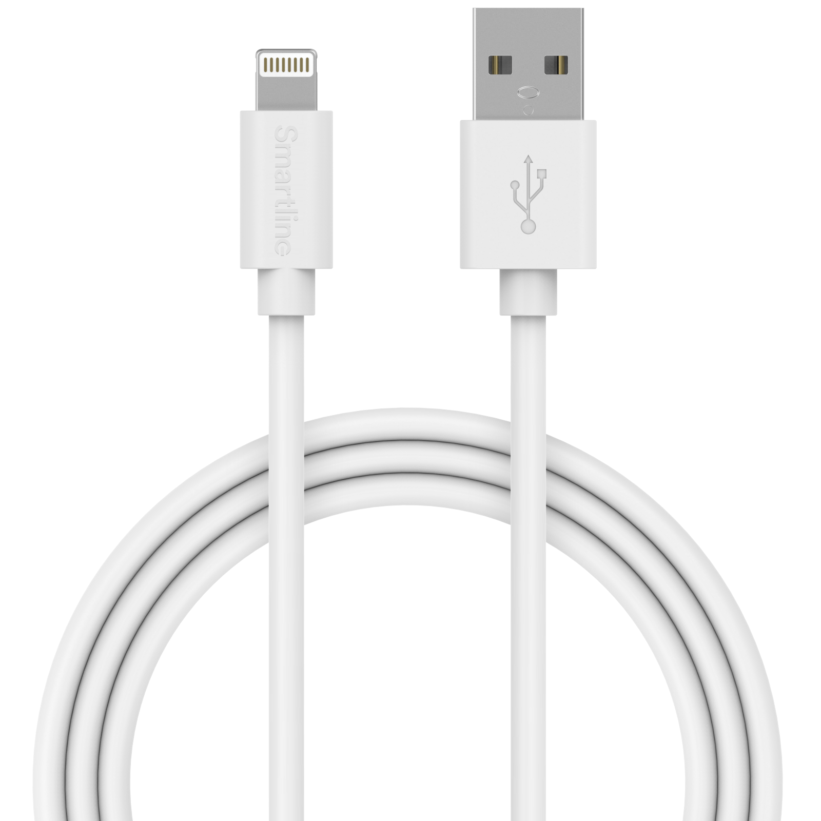 Laddningskabel 1m USB-A till Lightning, vit