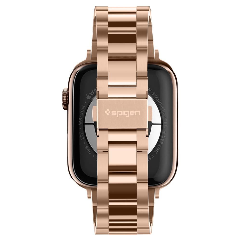 Apple Watch 41mm Series 9 Metallarmband Modern Fit, roséguld