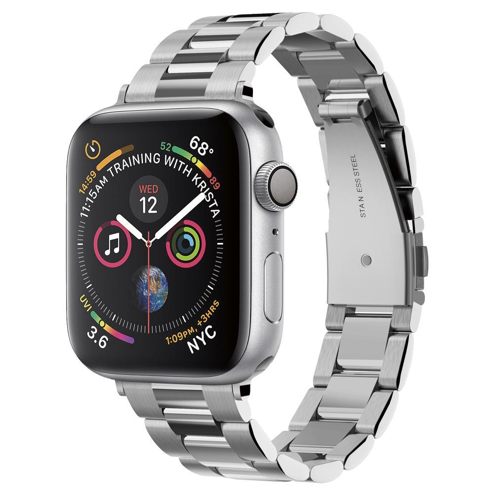 Apple Watch 41mm Series 7 Metallarmband Modern Fit, silver