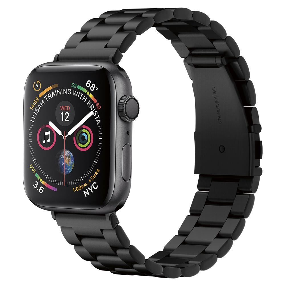 Apple Watch 44mm Metallarmband Modern Fit, svart