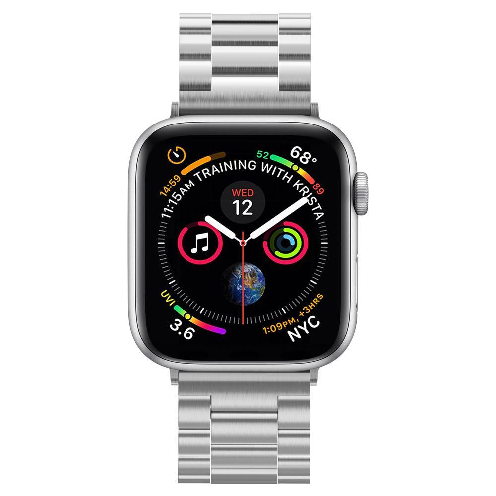 Apple Watch 44mm Metallarmband Modern Fit, silver
