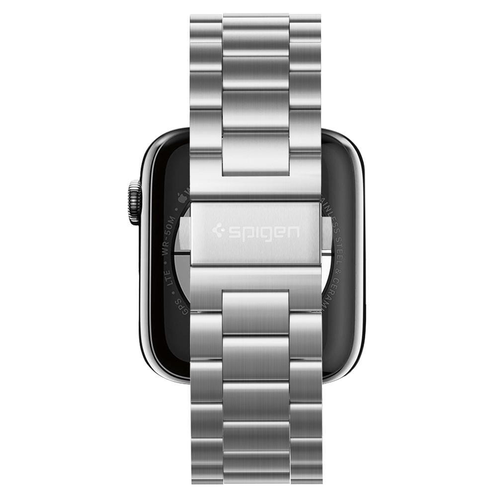Apple Watch 45mm Series 9 Metallarmband Modern Fit, silver