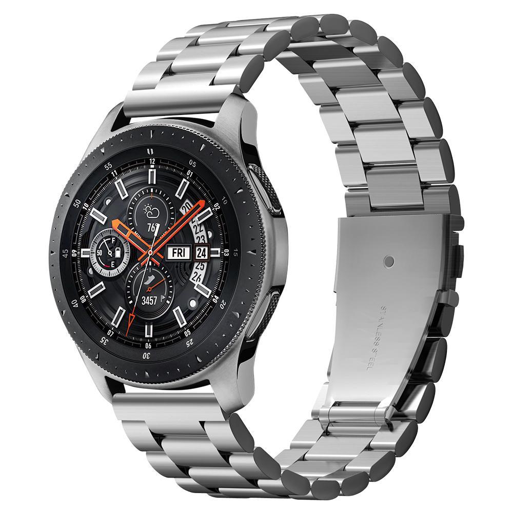 Galaxy Watch 46mm Metallarmband Modern Fit, silver